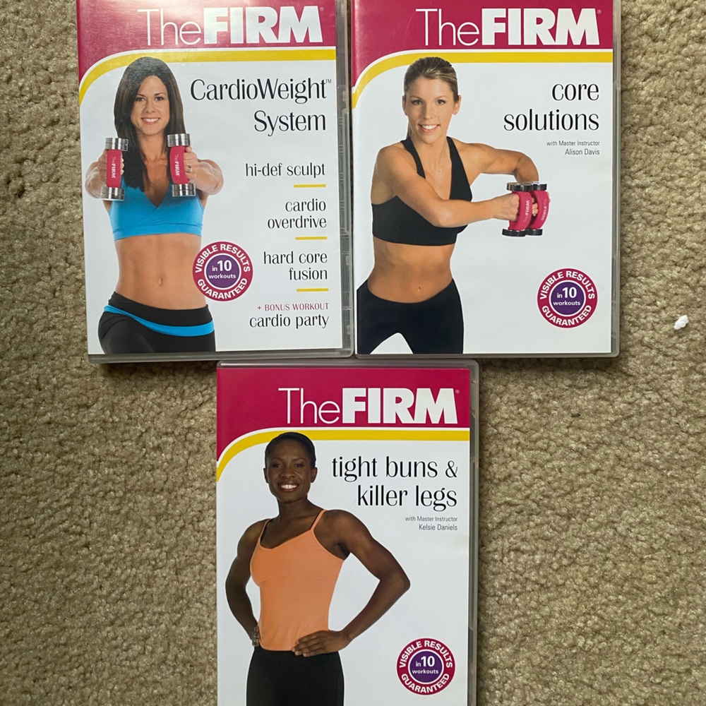 Workout DVDS.
